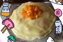 芒果千层蛋糕（班戟预拌粉版）的做法