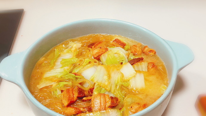 猪肉白菜炖粉条