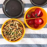 #带着美食去踏青#-凉拌脆皮干的做法图解8