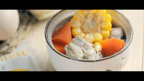 紫菜虾仁蛋卷 & 玉米胡萝卜排骨汤的做法图解19