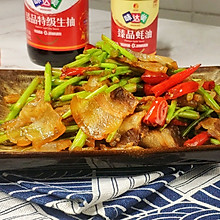 藜蒿炒腊肉