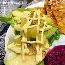 #一起土豆沙拉吧#‼️生菜苹果土豆沙拉