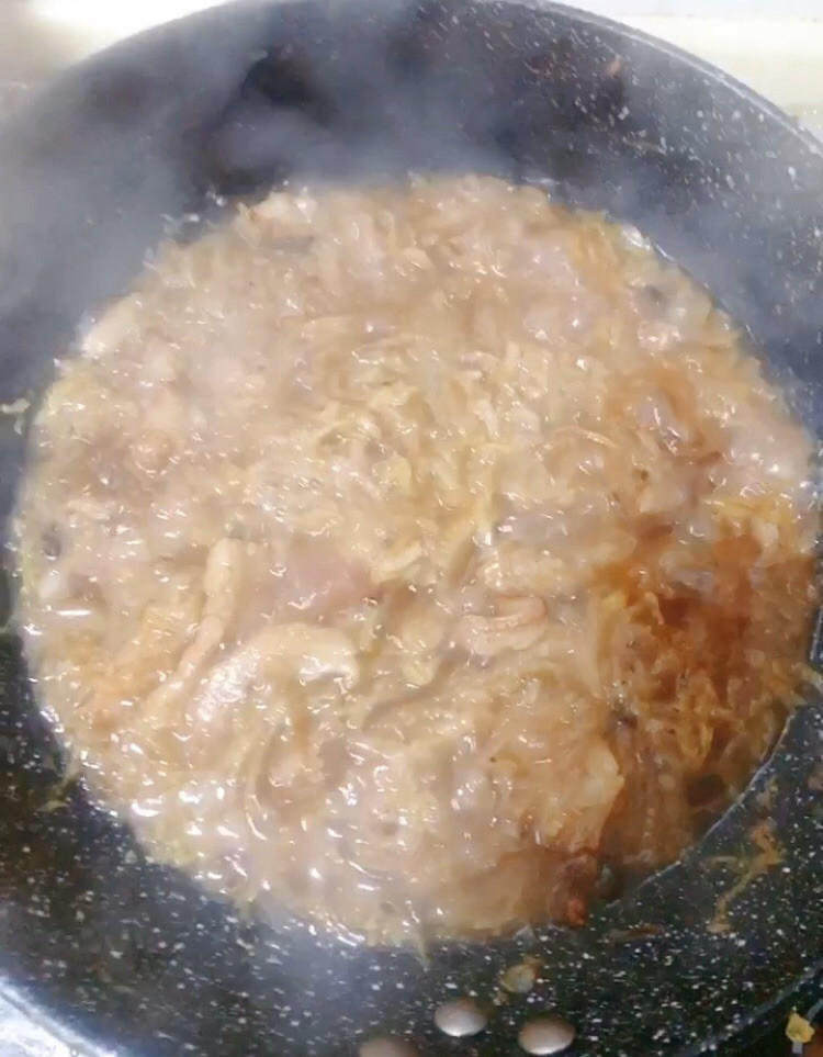 酸菜白肉炖粉条 超级下饭哦的做法