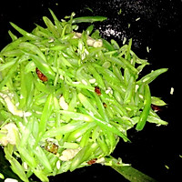 清炒芸豆丝的做法图解2