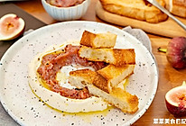 乳清芝士配果酱和烤面包|丝滑细腻的做法