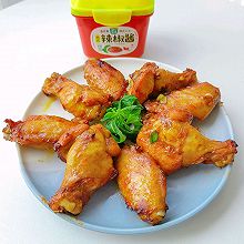 不加一滴油的酱烤鸡翅