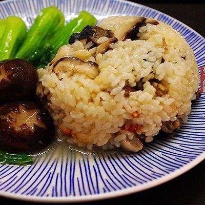 香菇鸡汤炖饭