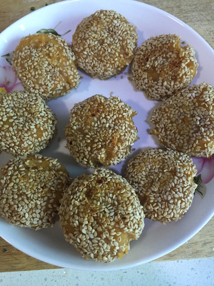 简易红薯饼的做法图解7