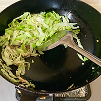 包菜滑蛋炒粉丝的做法图解5