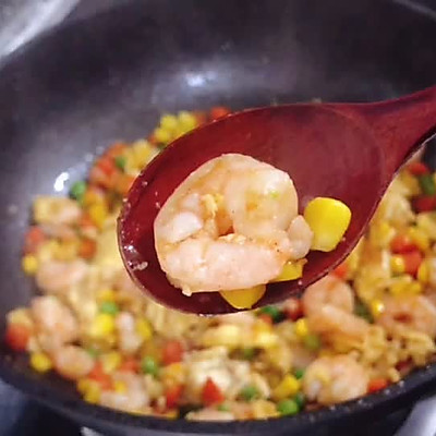 什锦虾仁炒蛋