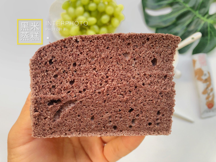 黑米糕的做法