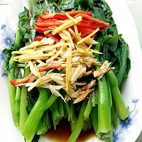 白灼菜心的做法图解6