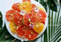 多彩夏季水果#葡萄柚沙拉#的做法