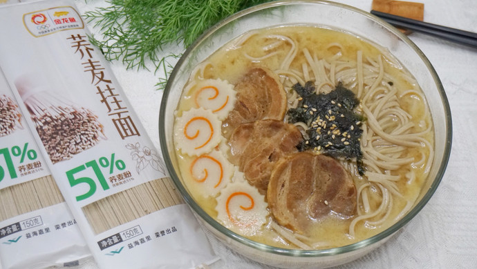味增叉烧荞麦面