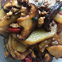 土豆片炒香菇片的做法图解9