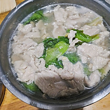 生菜滑肉汤