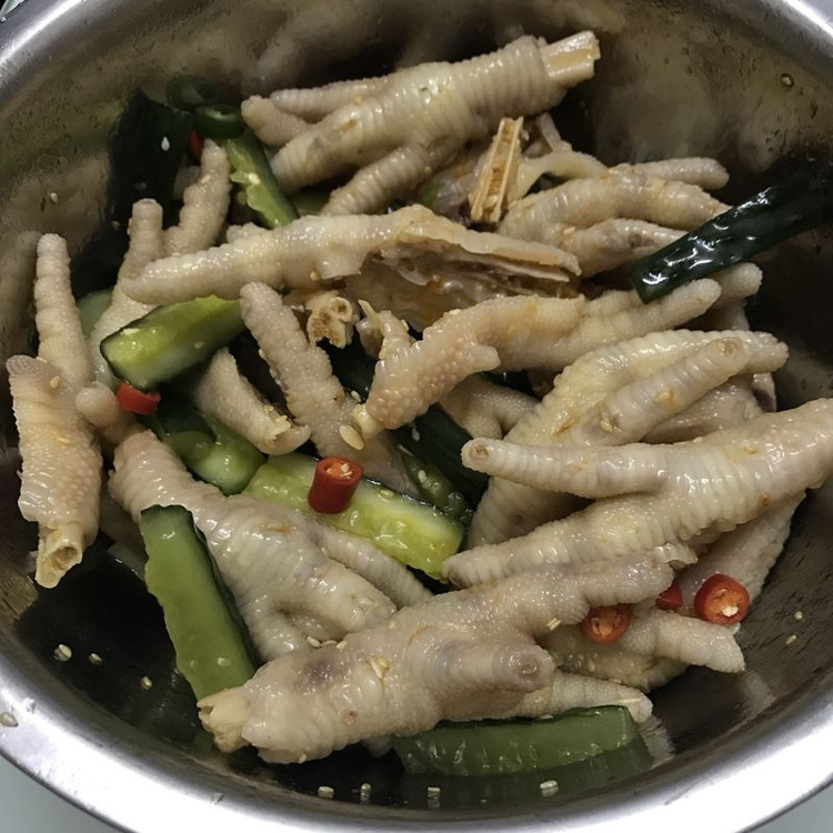 水晶鸡爪的做法