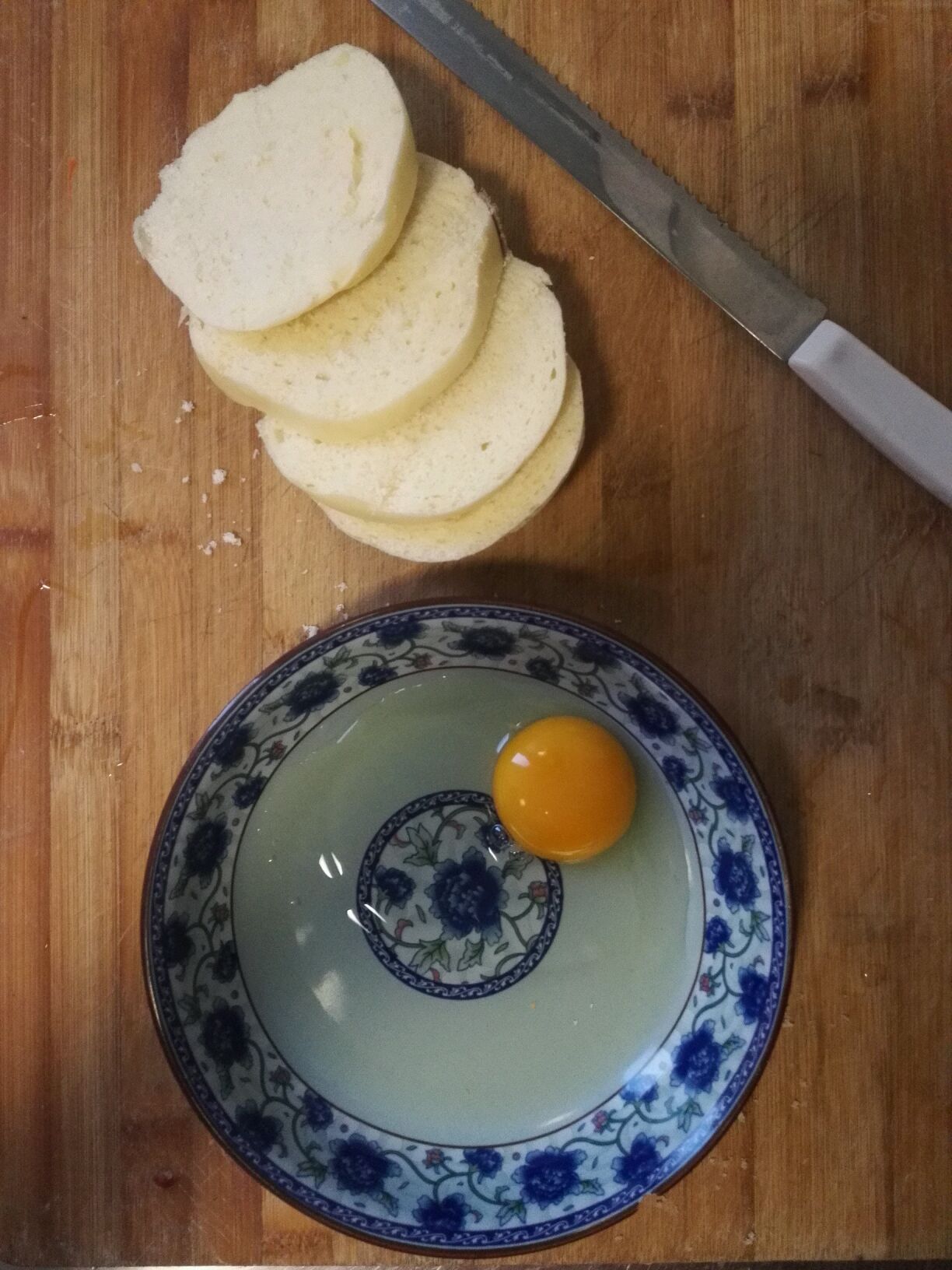 香煎鸡蛋馒头片怎么做_香煎鸡蛋馒头片的做法_豆果美食