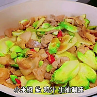 #我心中的冬日限定#儿菜炒肉的做法图解5