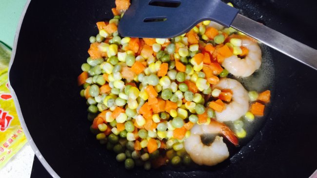 翡翠虾仁的做法