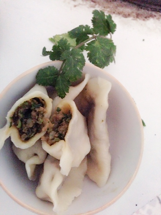 香菜猪肉馅水饺