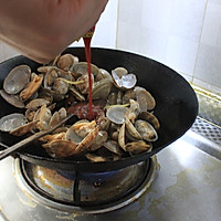 轻松做小海鲜—爆炒花蛤的做法图解5
