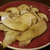 黄油煎松茸的做法图解5