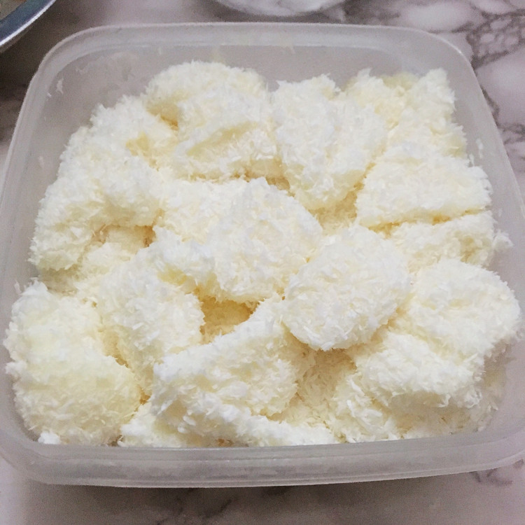 牛奶椰蓉雪花糕的做法