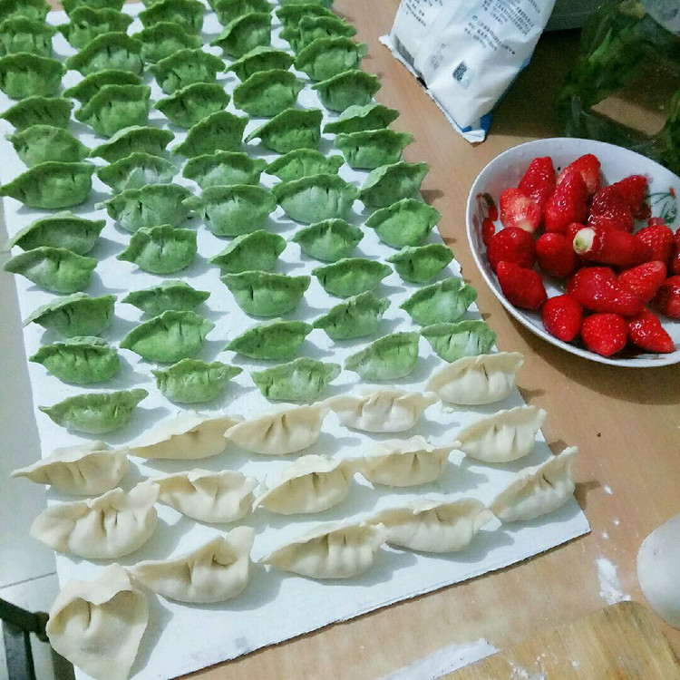 绿皮饺子的做法