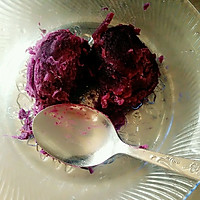 紫薯玫瑰花馒头的做法图解2