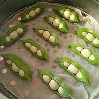 花样馒头，宝宝奶香豌豆馒头的做法图解8
