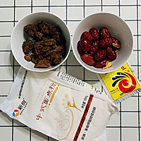 温暖你的早餐—红糖红枣馒头的做法图解1