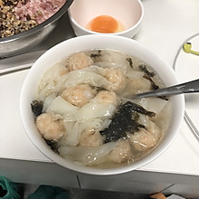 孩子们最爱的青虾馄饨