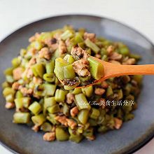 榄菜肉末四季豆#米饭最强CP#