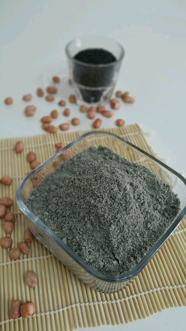 自制传统小吃之花生芝麻糊