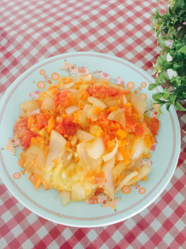 宿舍可做的简易电饭煲土豆泥披萨的做法