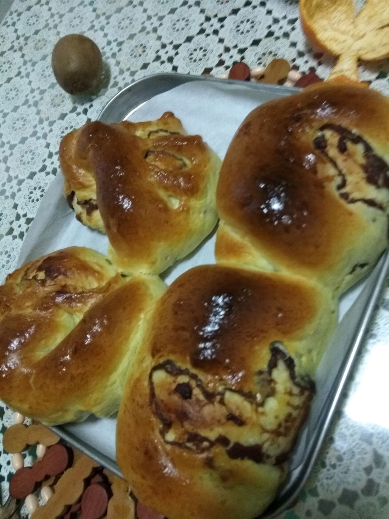 毛毛虫面包怎么做_毛毛虫面包的做法_Ann小叶子_豆果美食