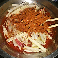 辣白菜的做法图解3