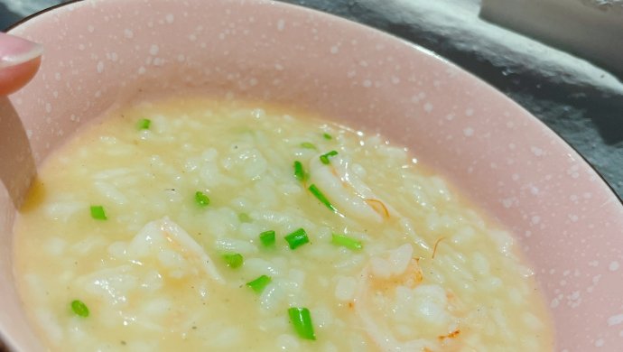 鲜虾粥