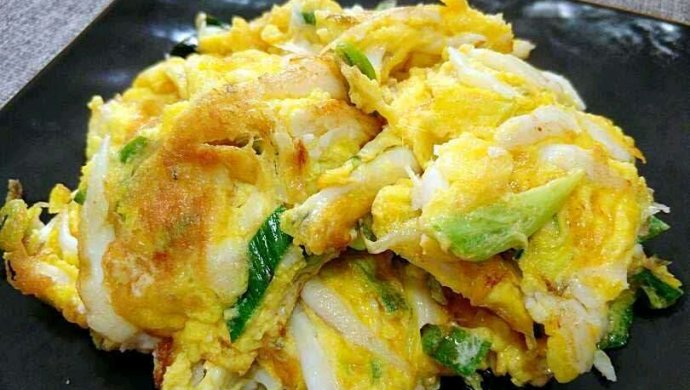 宝宝餐食之银鱼鸡蛋