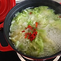 白菜汆肉丸的做法图解6