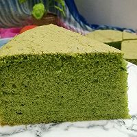 菠菜戚风蛋糕的做法图解21