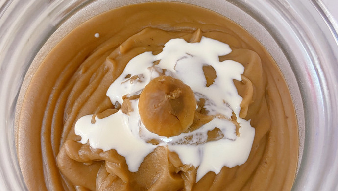 红茶奶油栗子酱