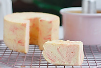 大米蛋糕：草莓大理石大米戚风的做法
