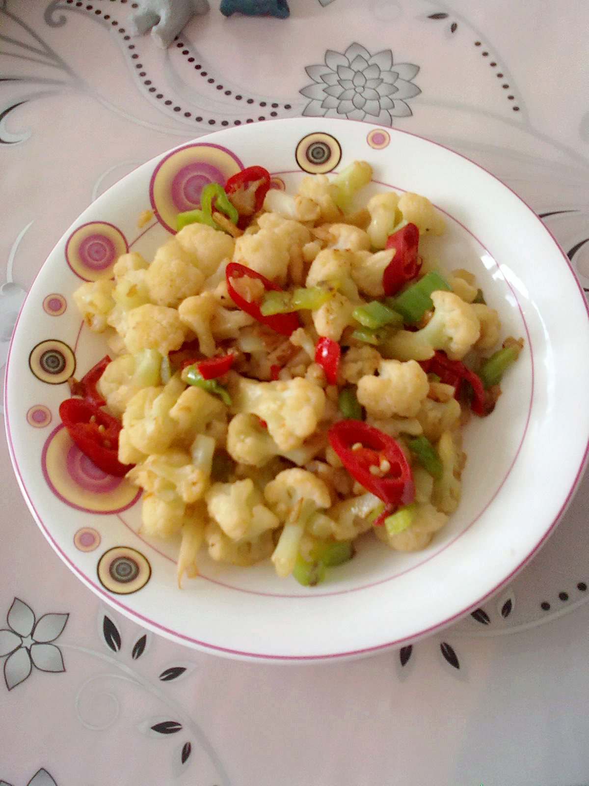 Stir Fried Cauliflower