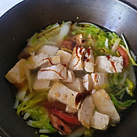 娃娃菜仙虾豆腐汤的做法图解10