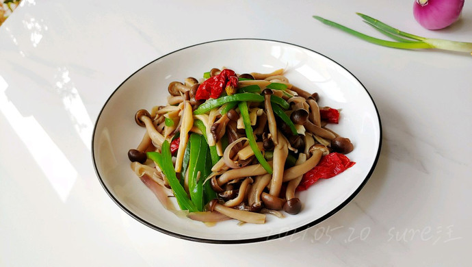 蚝油什锦焖菇菇