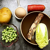 香肠土豆泥（微波炉版）的做法图解1