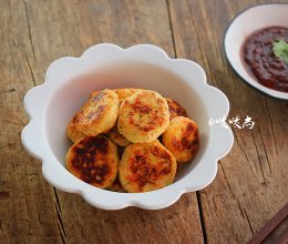 胡萝卜鸡肉饼的做法