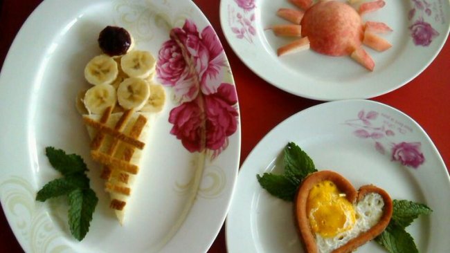 创意早餐组合——都是从豆果上学来的的做法